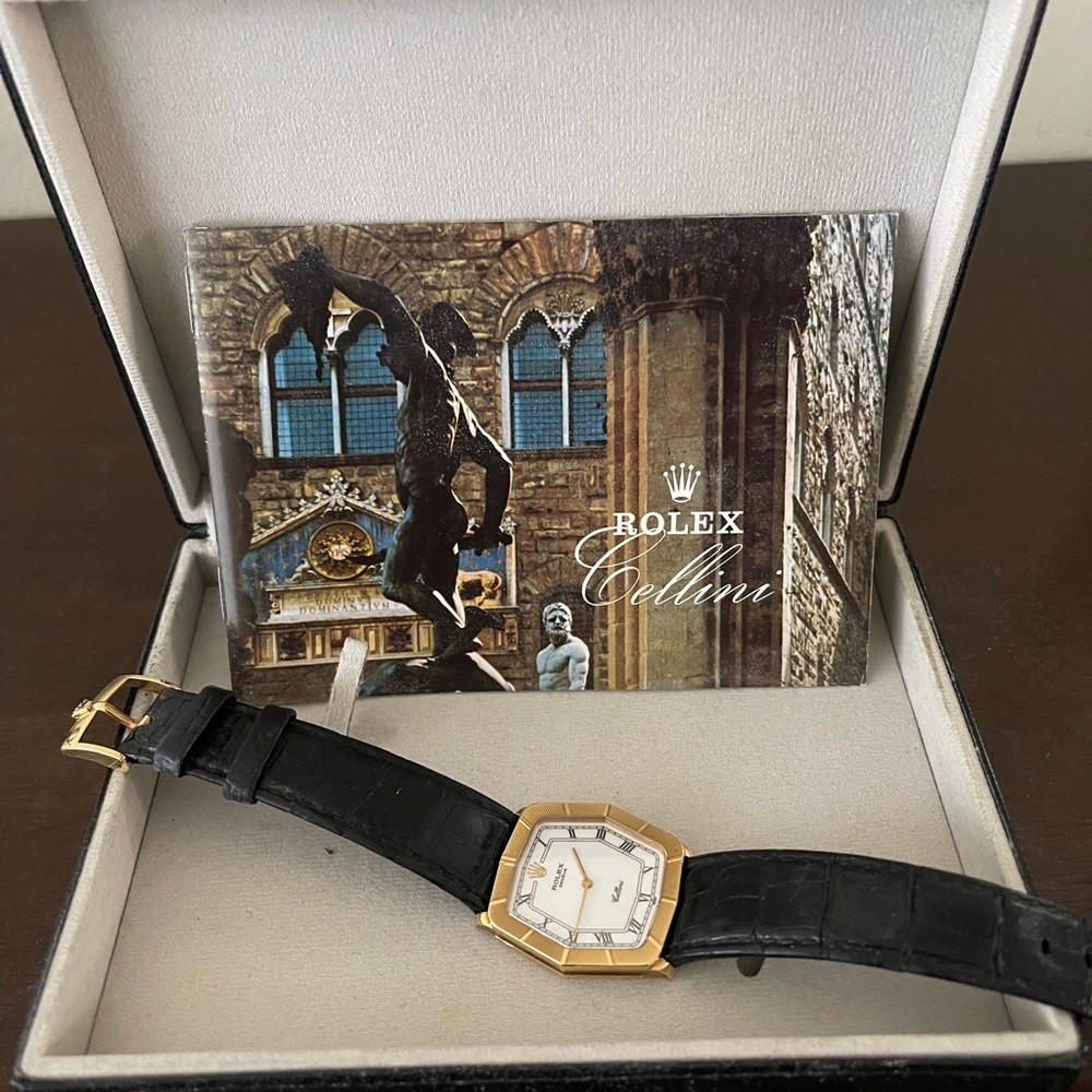 SOLD!!! Rolex Cellini (4170) Pre-owned 18k Gold